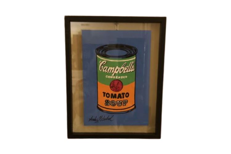 Andy Warhol (1928-1987). Soup Can (see description)