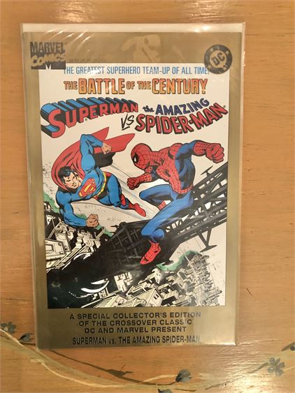 A Special Collector’s Edition of the Crossover Classic DC and Marvel Present.