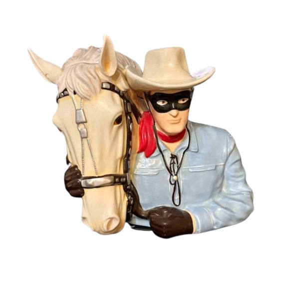 The Lone Ranger Cookie Jar Premier Edition 99/4800, MINT Condition in Box