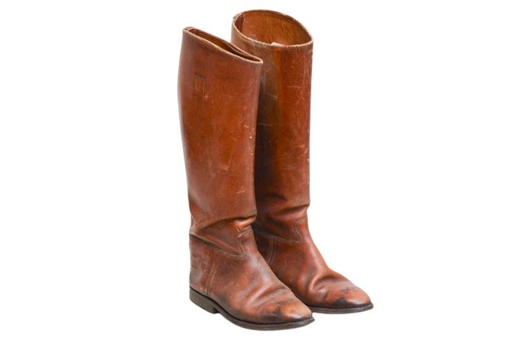 Brown Leather Riding Boots