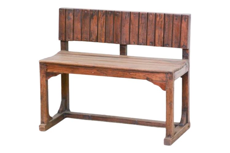 Rustic Wooden Bench