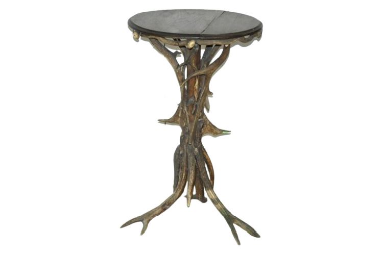 Antler Based Accent Table