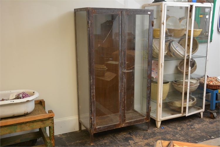 Vintage Two Door Display Cabinet