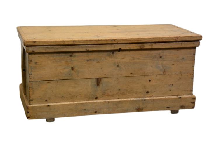 Rustic Wooden Trunk