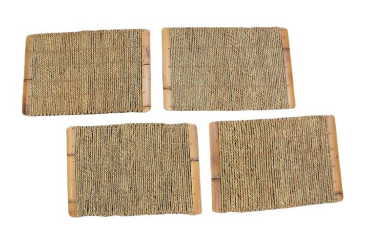 Four (4) Woven Rope Placemats