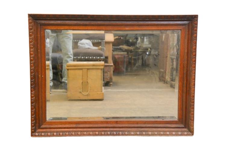 Wood Frame Wall Mirror