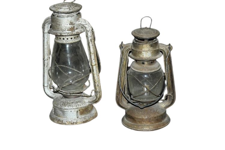 Two (2) Vintage Lanterns