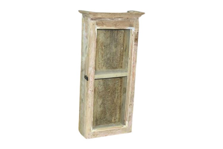 Wooden wall Mounted Display Cabinet