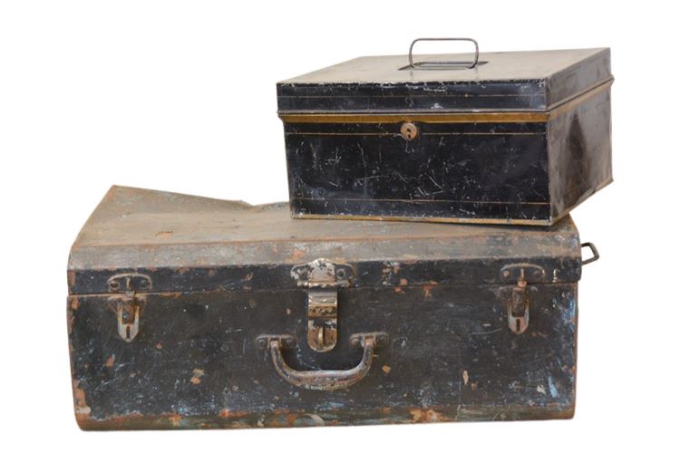 Two (2) Vintage Cases