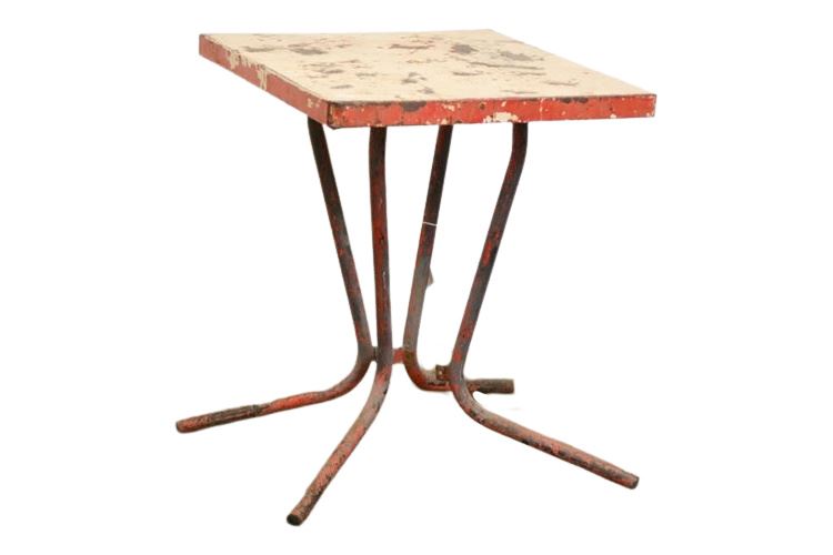 Vintage Metal Pub Table