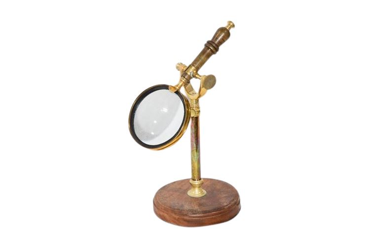 Mounted Magnifying Glass