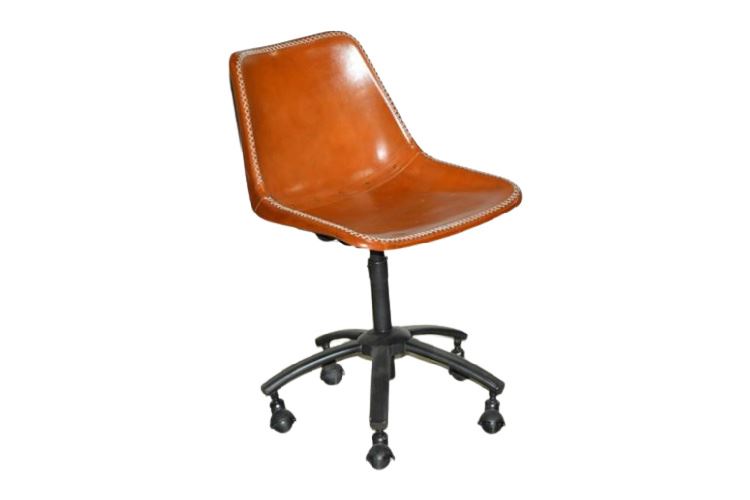 Leather Upholstered Desk Chair