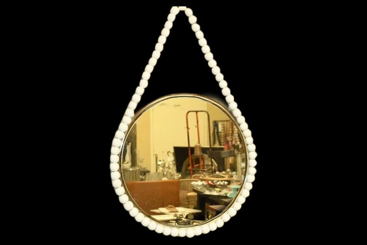 Round Hanging Mirror