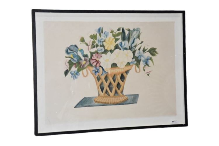 Framed Floral Still Life