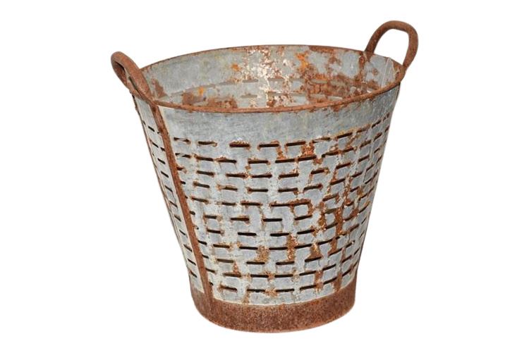 Vintage Metal Basket