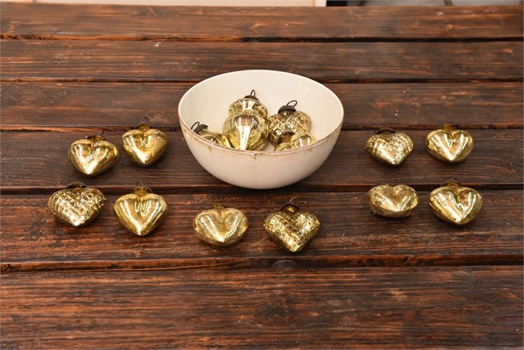 Bowl and Heart Shaped Onements