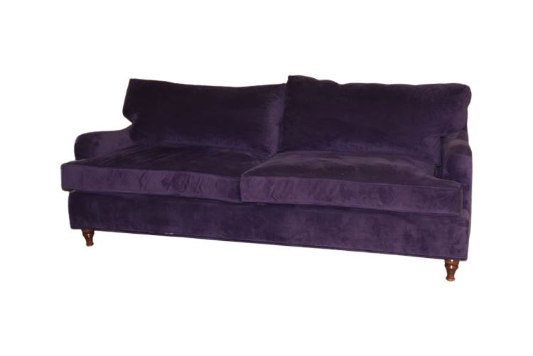 Contemporary Purple Sofa