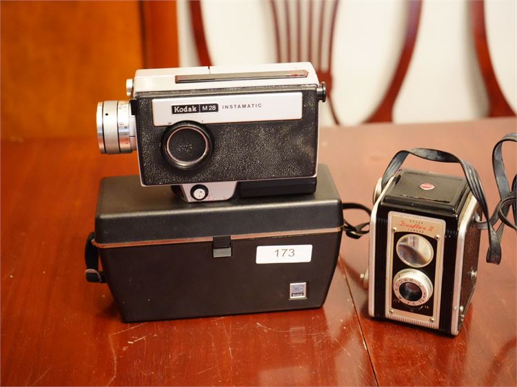 Pair Vintage Cameras