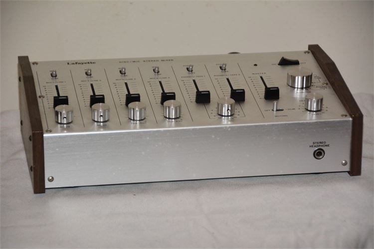Lafayette Disc/Mic Stereo Mixer