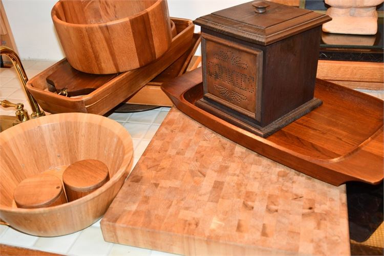 Group Wooden Objects