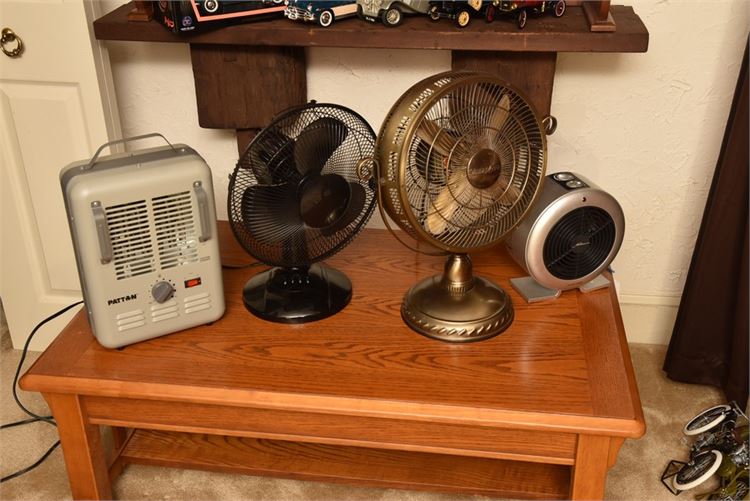 Group Fans and Heater