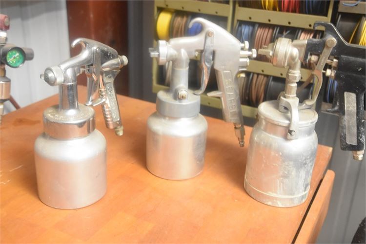 Three (3) Spray Guns