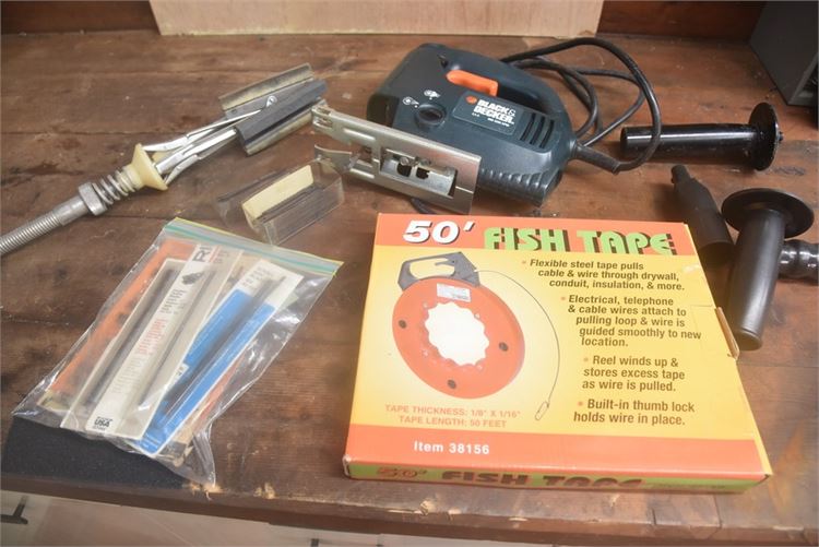 Black & Decker Variable Speed Jigsaw and Various Other Items