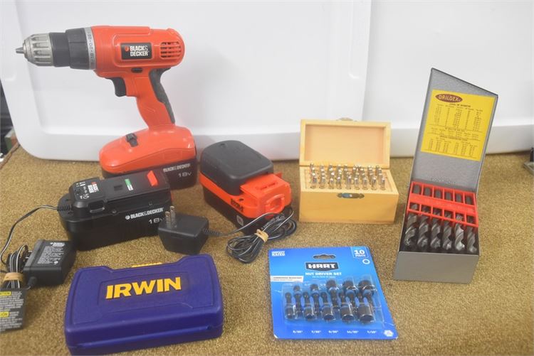 Power Drill and Drill Bits