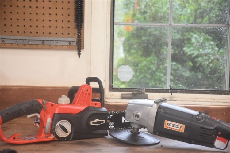 Sander / Polisher and Chainsaw