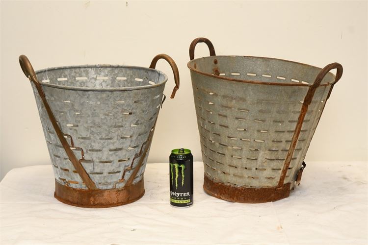 Two (2) Metal Baskets