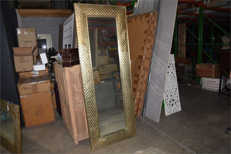 Gold Painted Mirror