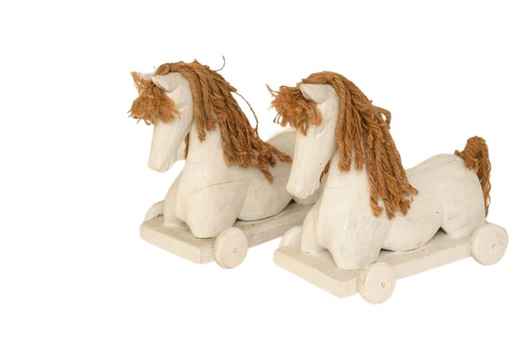 Pair Toy Horses