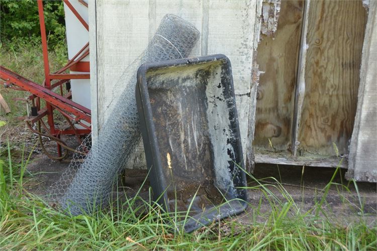 Chicken Wire and Bin