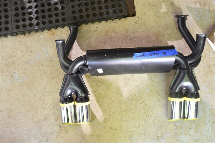 Quad Tip Exhaust Muffler