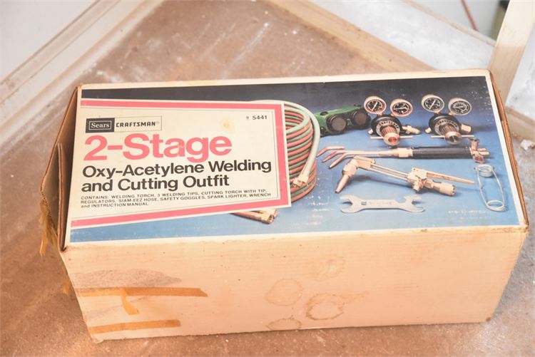 Sears CRAFTSMAN 5441 2-Stage Oxy-Acetylene Welding and Cutting Outfit