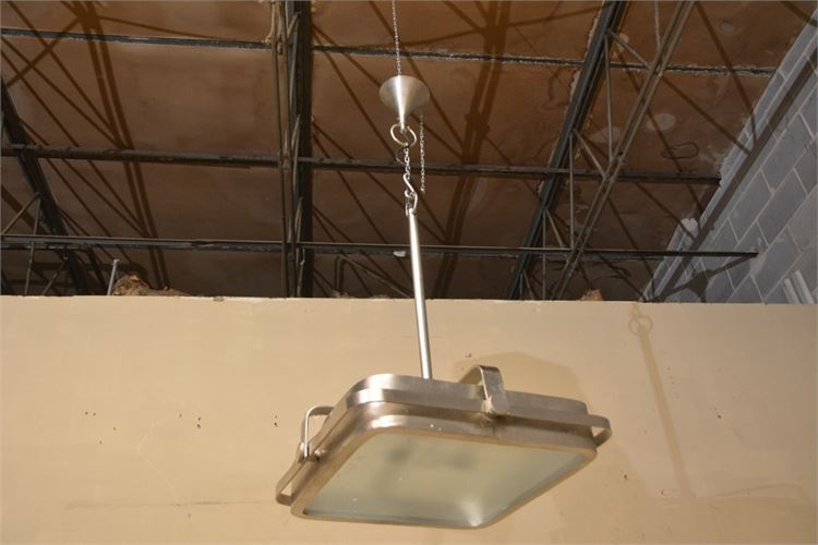 Square Metal Pendant Light