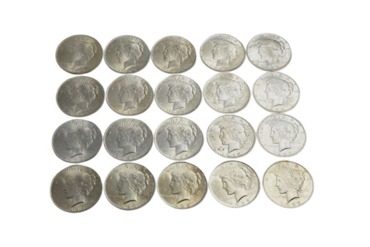 Twenty (20) Morgan Silver Dollar