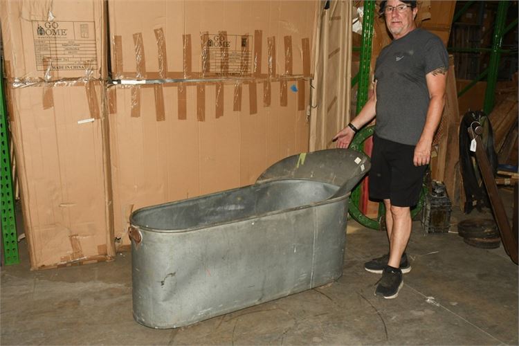 Large Metal Bathtub