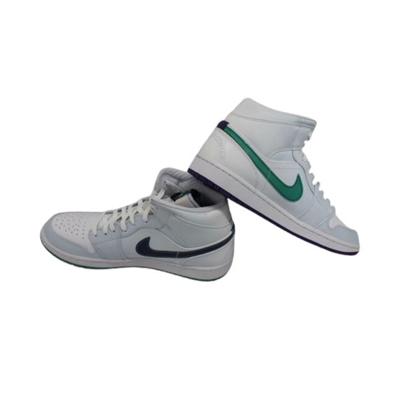 Pair Air Jordan 1 Mid SE Luka Doncic Nike Shoes (New) Collector's Original pair