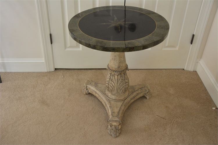 Traditional Style Pedestal Table