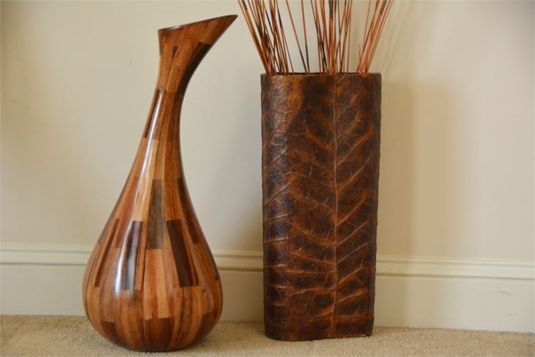 Two (2) Decorative Vases