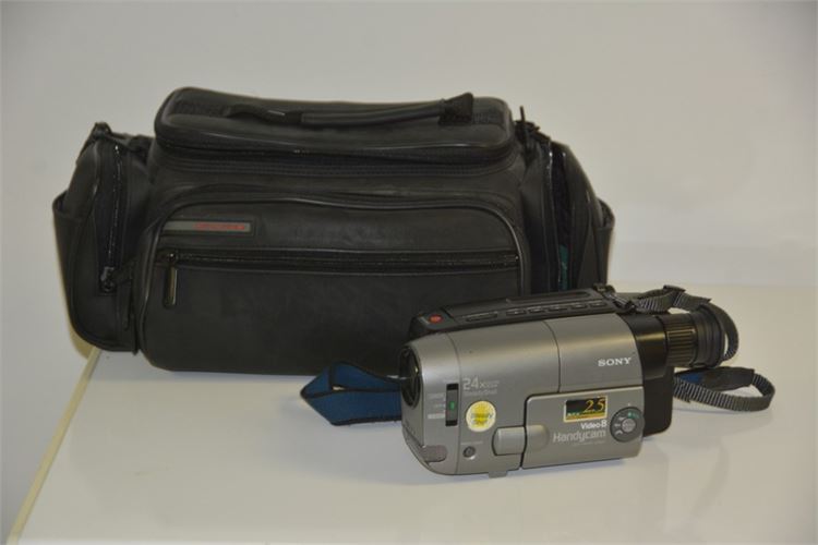 Sony Camera and Camera Bag