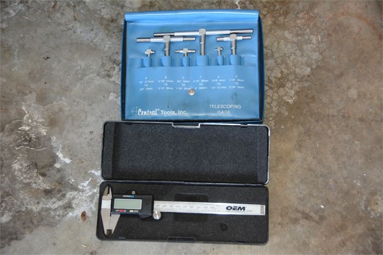 T-Bore Hole Gauges and Digital Calipers