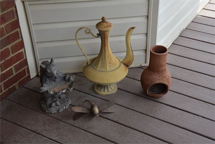 Group Decorative Garden Objects