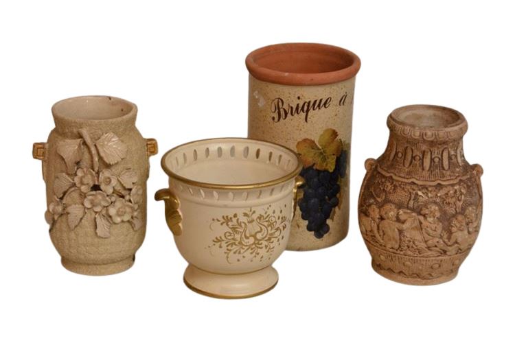 Group Vintage Vases