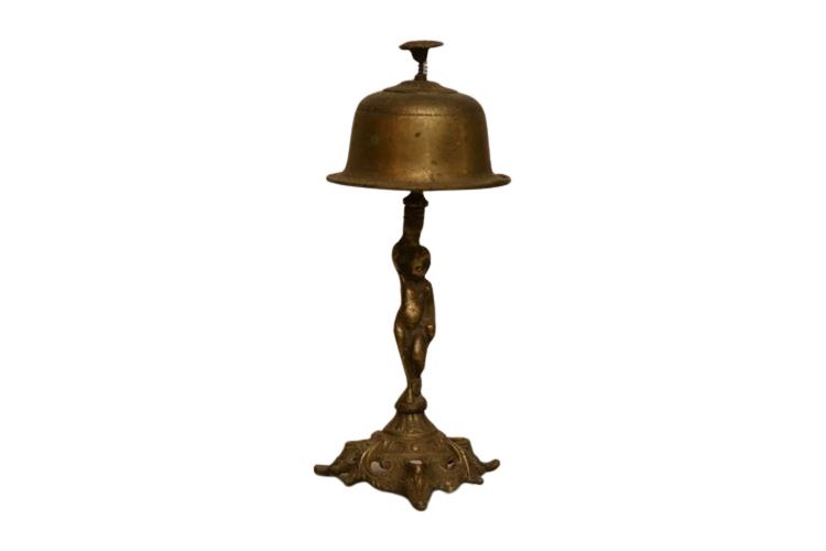 Vintage Brass Table Top Bell