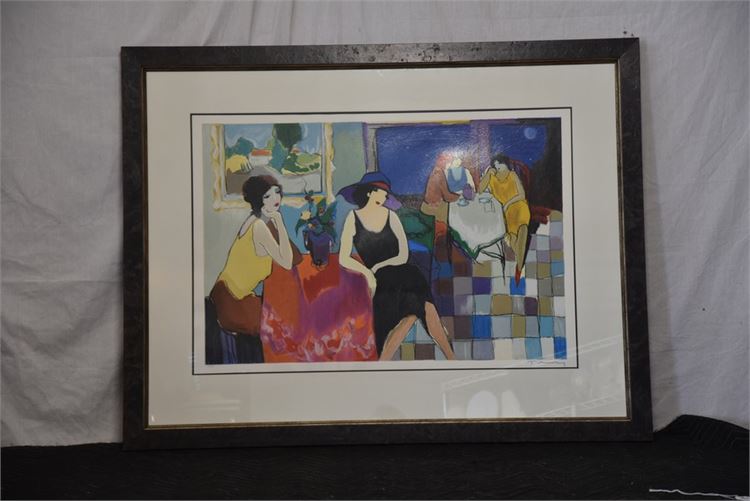 Itzchak Tarkay (1935-2012) Framed Print Signed and Numbered