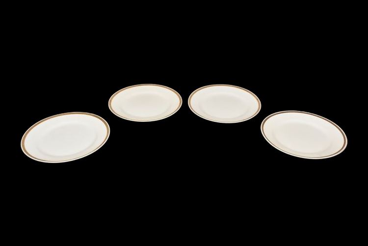 Four (4) Noritake Plates