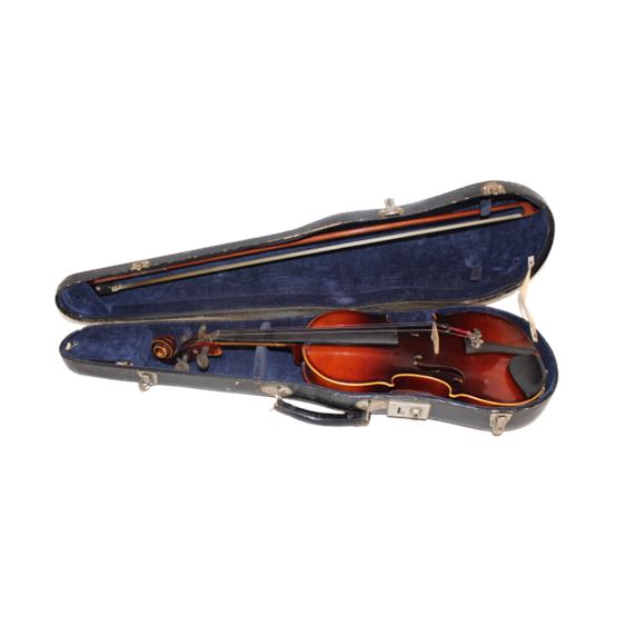 Vintage Violin, Bow and Case