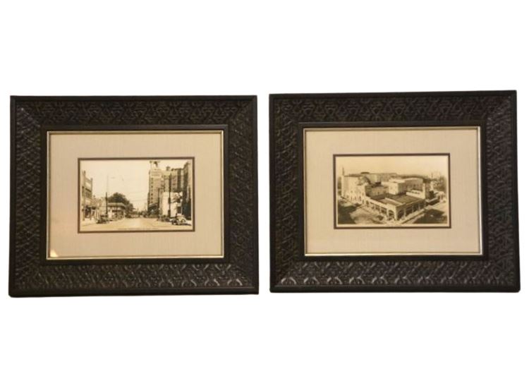 Pair Framed Photo Prints
